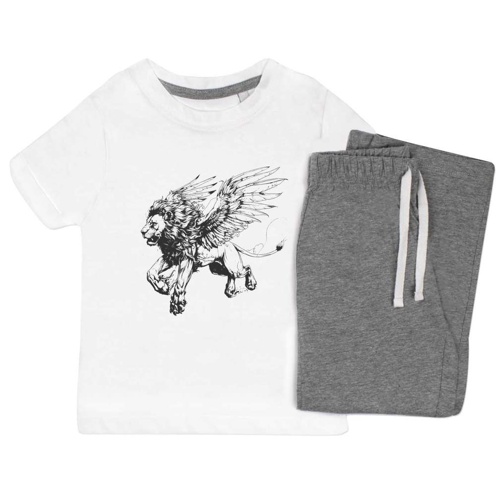'Flying  Griffin' Kids Nightwear / Pyjama Set (KP047978)