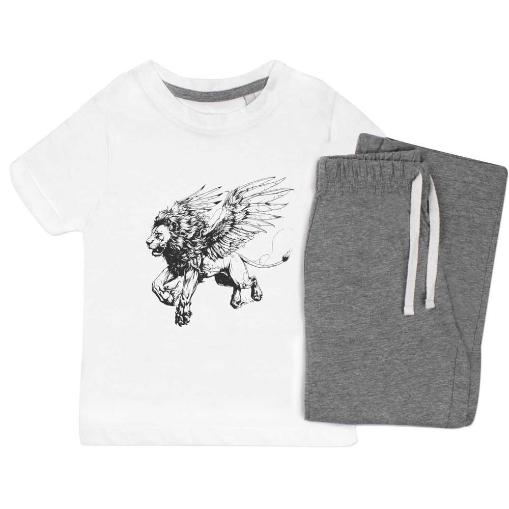'Flying  Griffin' Kids Nightwear / Pyjama Set (KP047978)