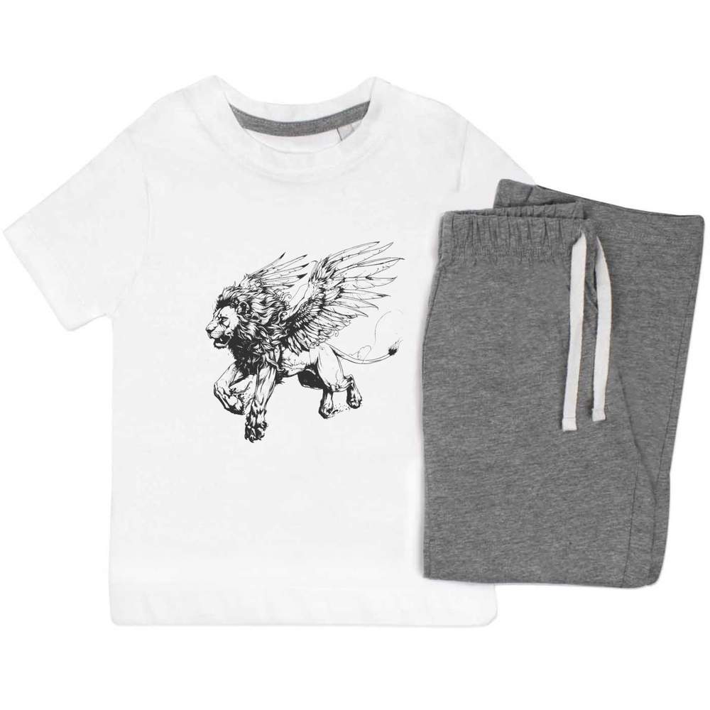 'Flying  Griffin' Kids Nightwear / Pyjama Set (KP047978)
