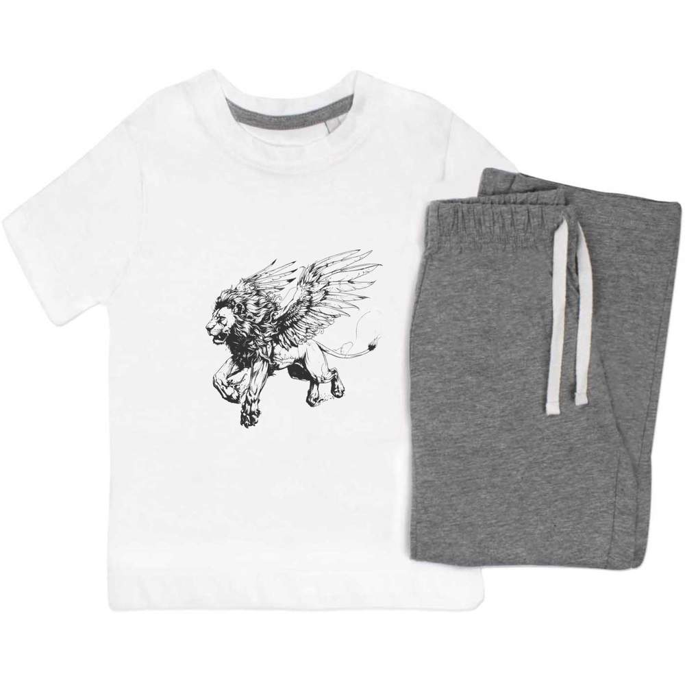 'Flying  Griffin' Kids Nightwear / Pyjama Set (KP047978)