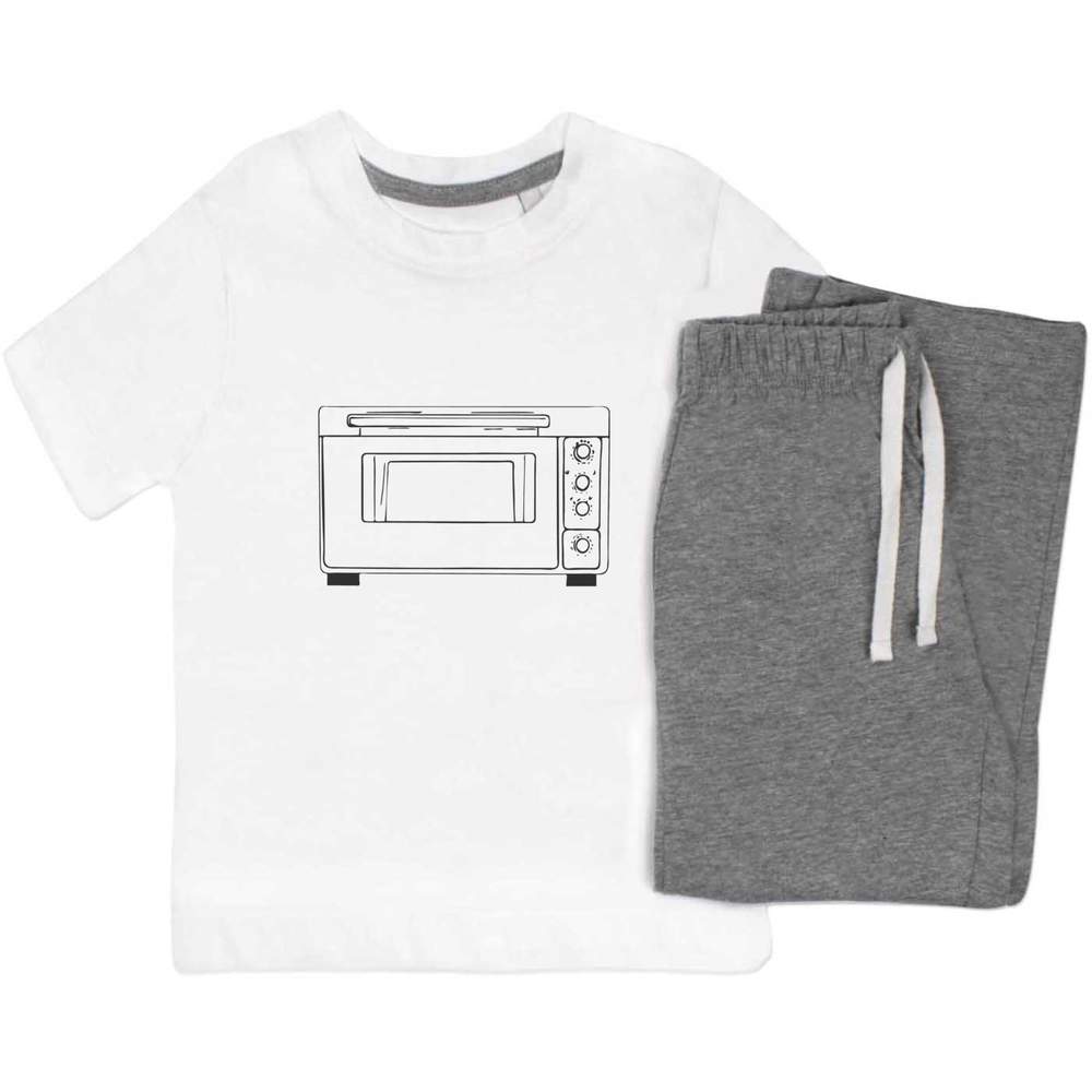 'Closed Oven' Kids Nightwear / Pyjama Set (KP048487)