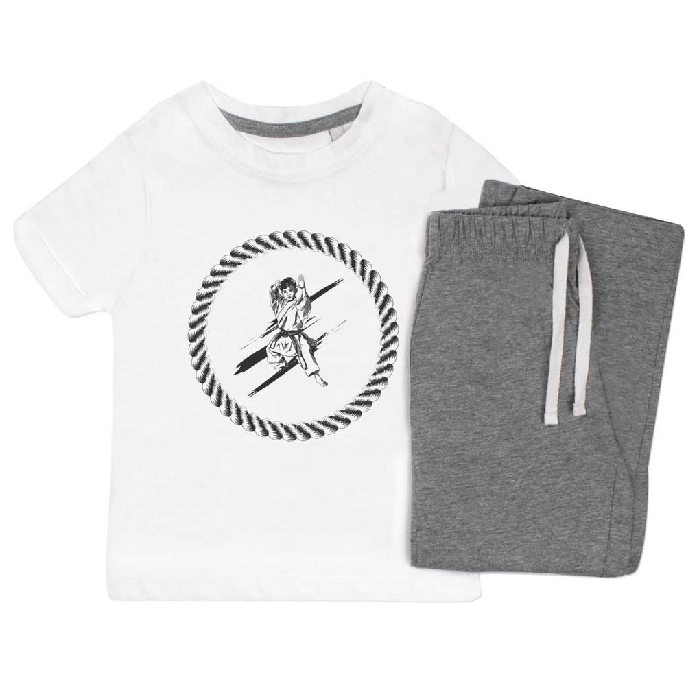 'Master of the Rope Circle' Kids Nightwear / Pyjama Set (KP049963)