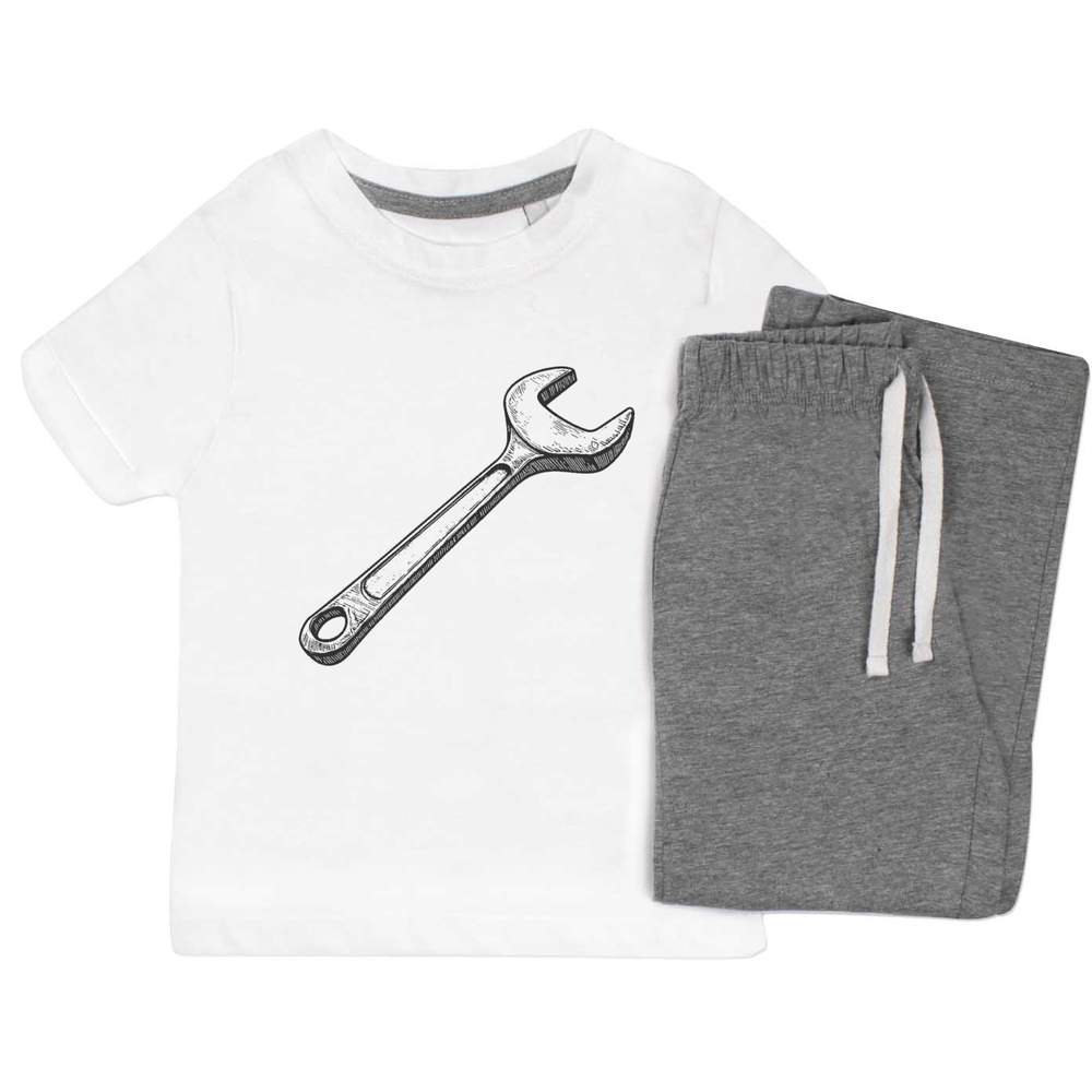 'Single Spanner' Kids Nightwear / Pyjama Set (KP052937)