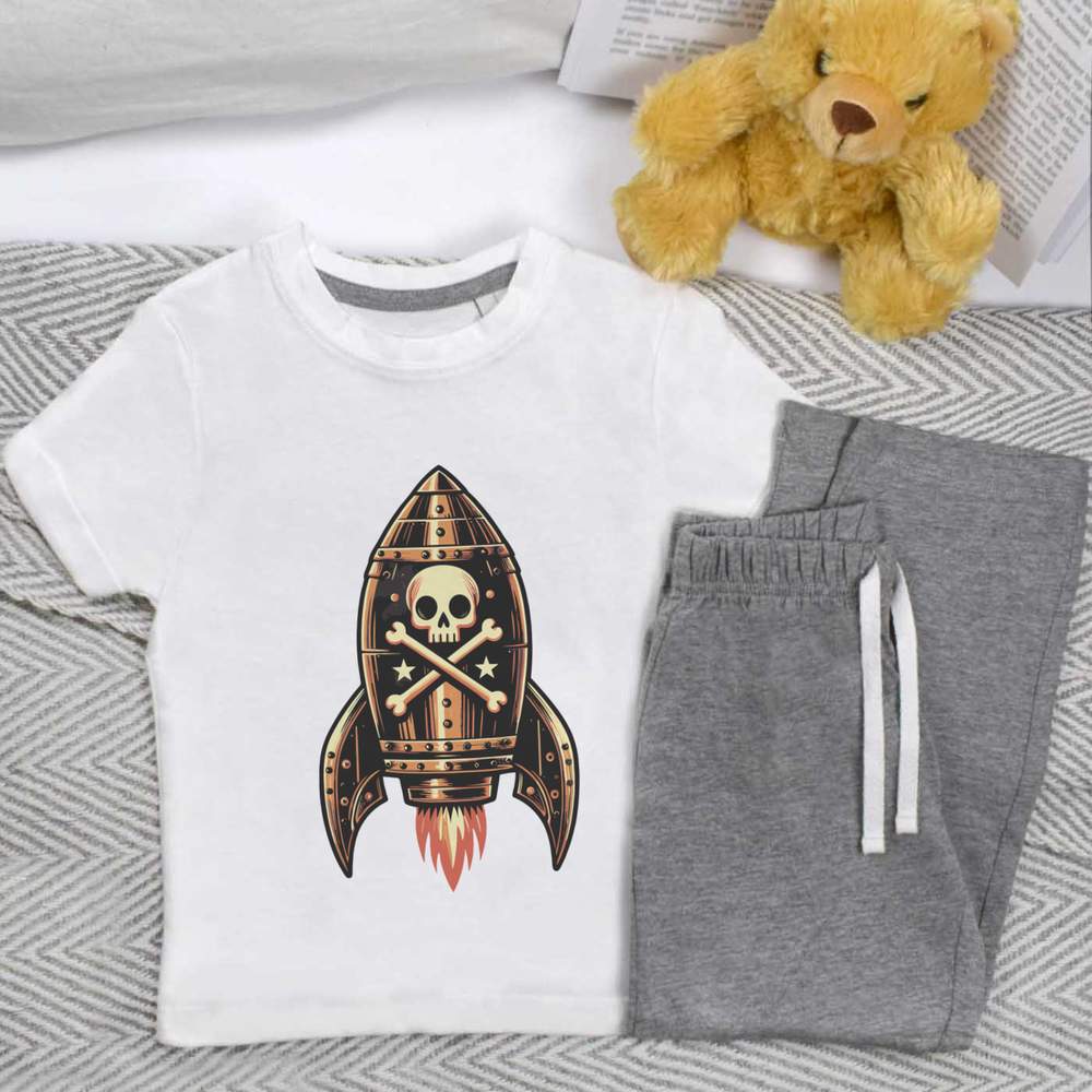 'Pirate Rocket ' Kids Nightwear / Pyjama Set (KP049695)