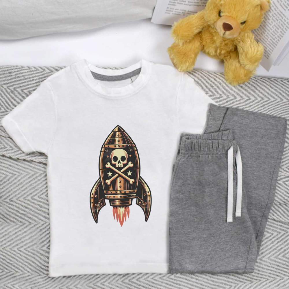 'Pirate Rocket ' Kids Nightwear / Pyjama Set (KP049695)