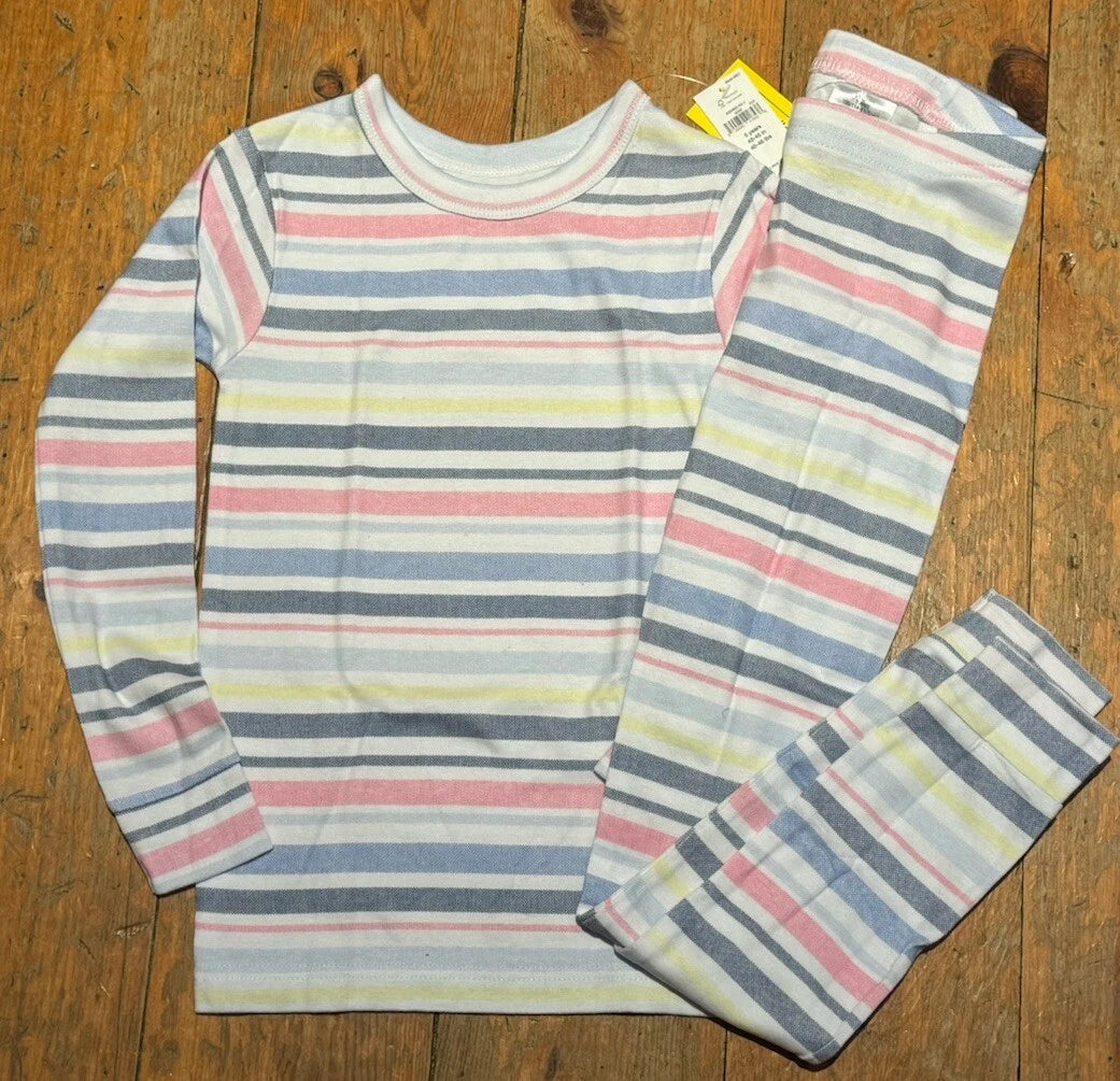 NWT Baby Gap Girls Boys Pajamas organic Easter spring stripes u pick size