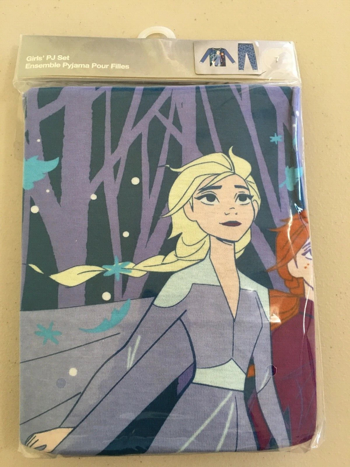 NWT Disney Store Frozen 2 Elsa Anna Pajama Set Many sizes Purple