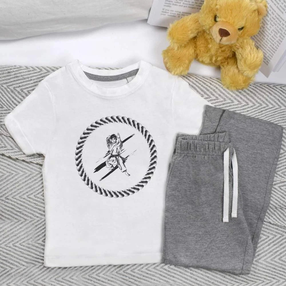 'Master of the Rope Circle' Kids Nightwear / Pyjama Set (KP049963)