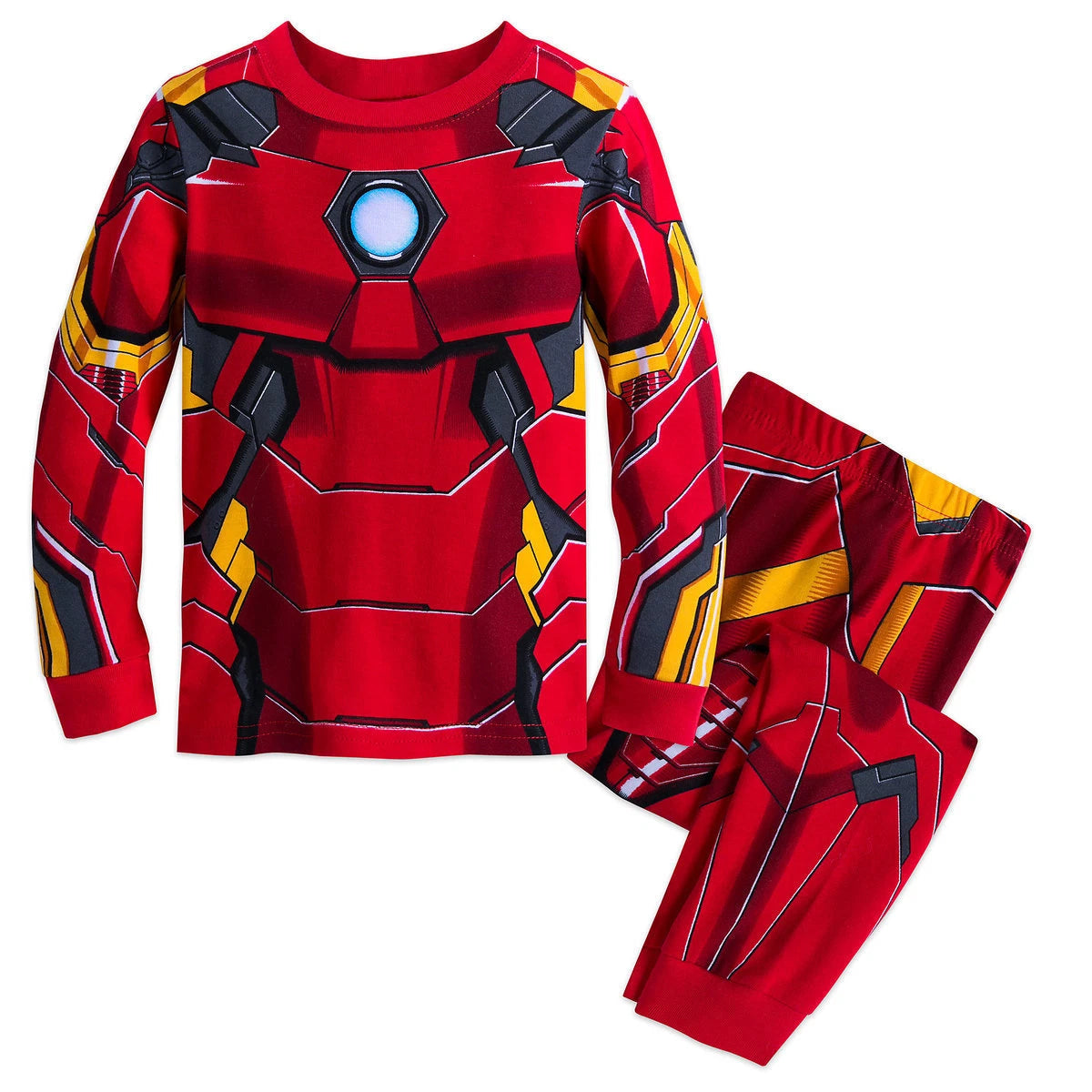 NWT Disney Store Iron Man Costume Pajama sets PJ Pal Marvel's Avengers Many size