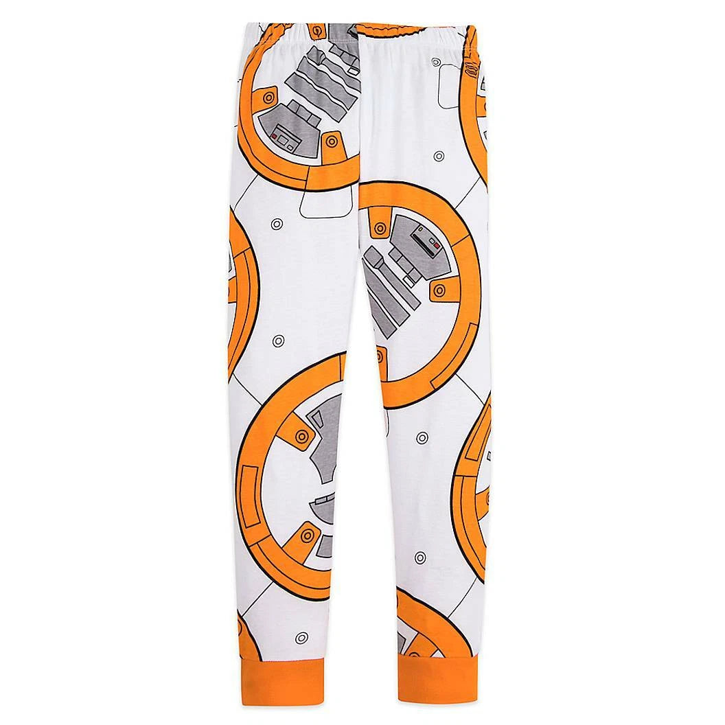 NWT Disney Store Star Wars BB-8 Costume PJ Pals Pajama Set Robot Kids Sz 5,6,7,8