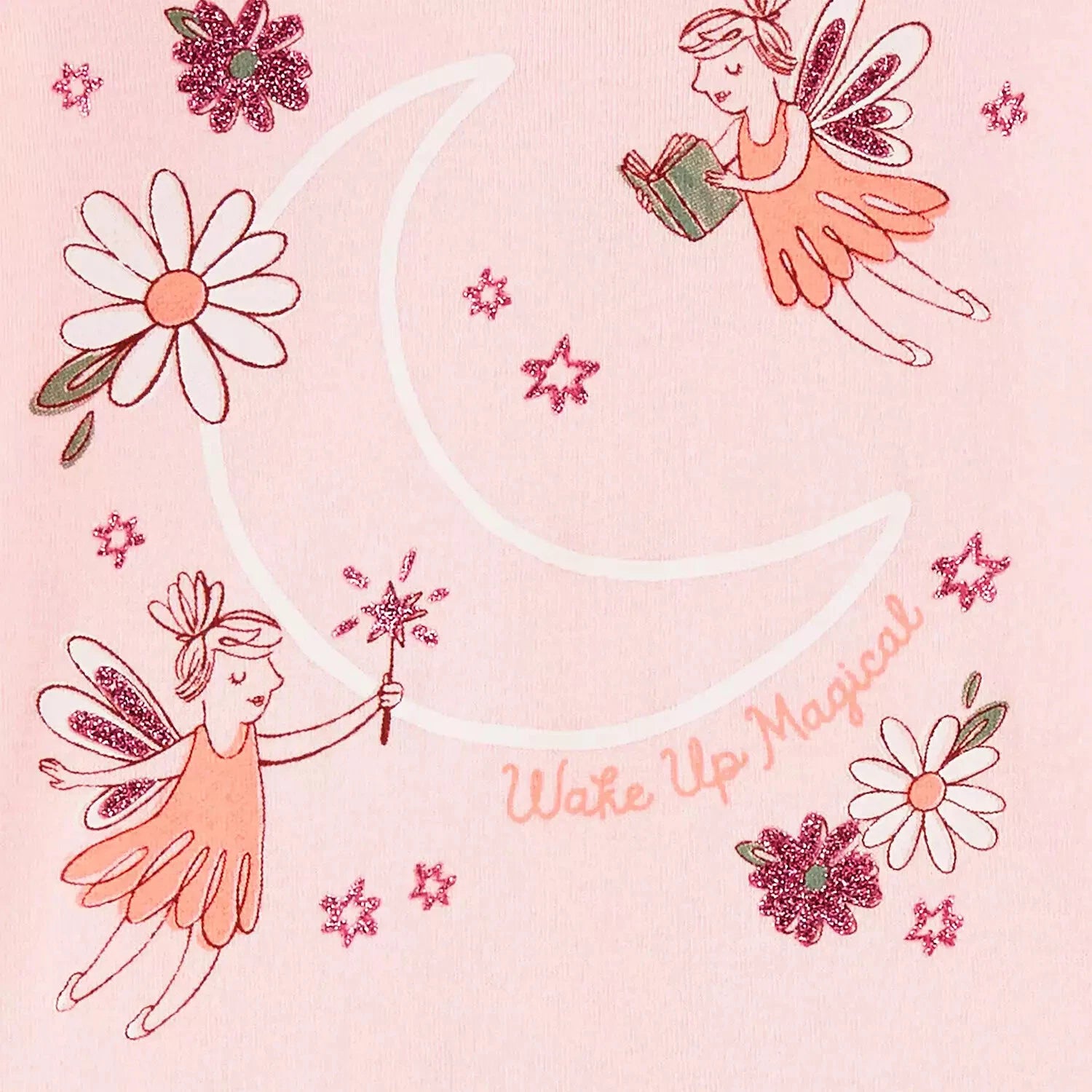 New Toddler Girl Carter's Fairy Tops & Bottoms Pajama Set 3 4 5