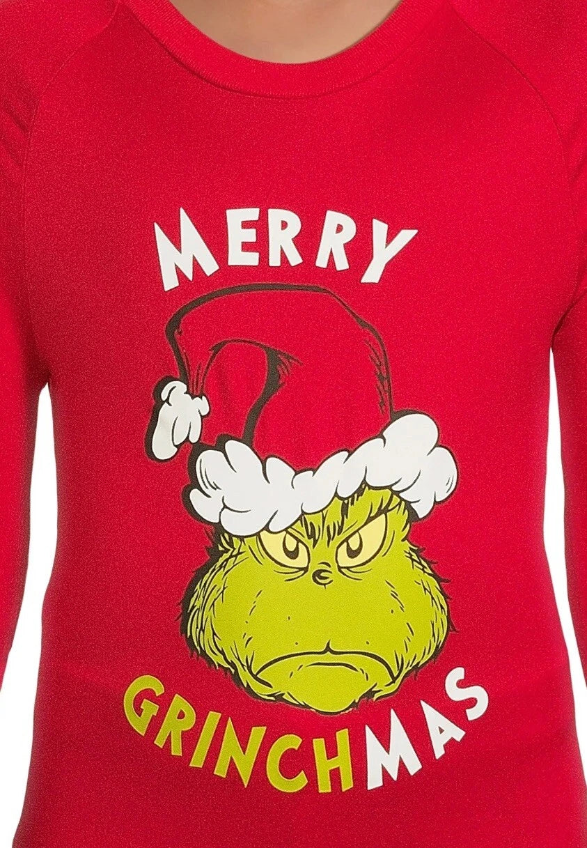 NWOT- Kid’s Unisex Grinch Pajama Set, Size 6