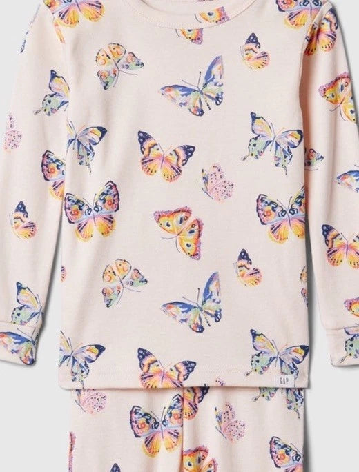 NWT Baby Gap Toddler Girls Pajamas butterfly organic  u pick size