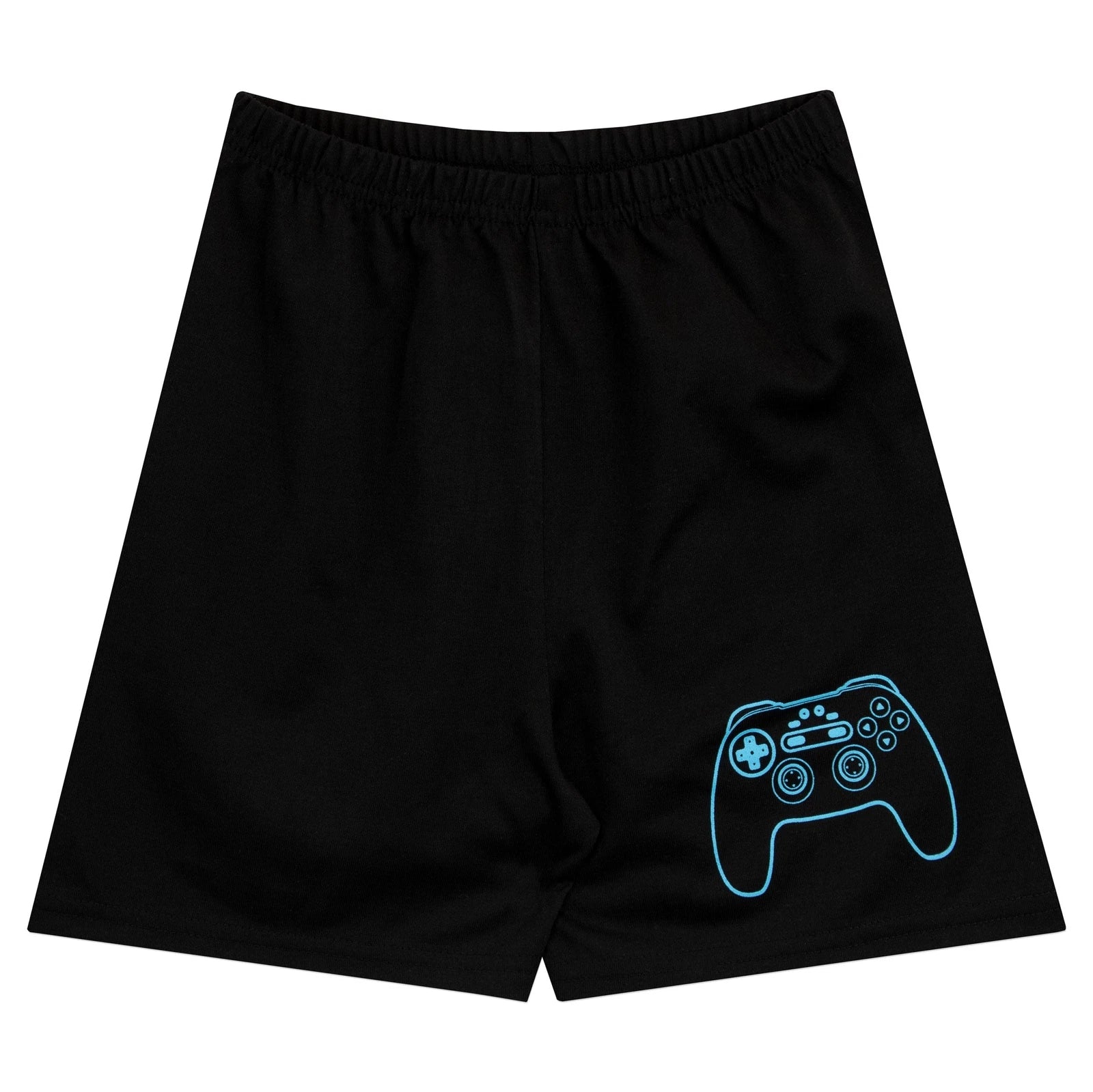 Gaming Short Pyjama Set Kids Boys 5 6 7 8 9 10 11 12 13 Years PJs Nightwear Red
