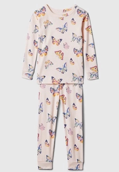 NWT Baby Gap Toddler Girls Pajamas butterfly organic  u pick size