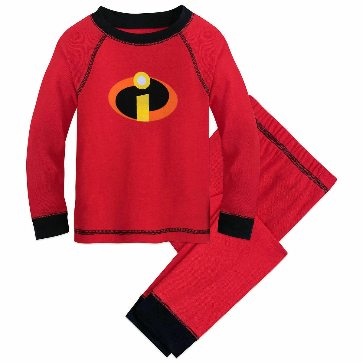 NWT Disney Store Incredibles Costume PJ Pal Boys Pajama Set 4,6,7,8,10