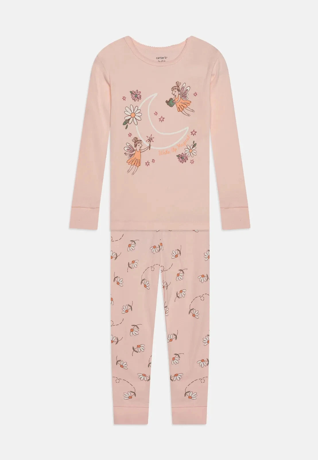 New Toddler Girl Carter's Fairy Tops & Bottoms Pajama Set 3 4 5