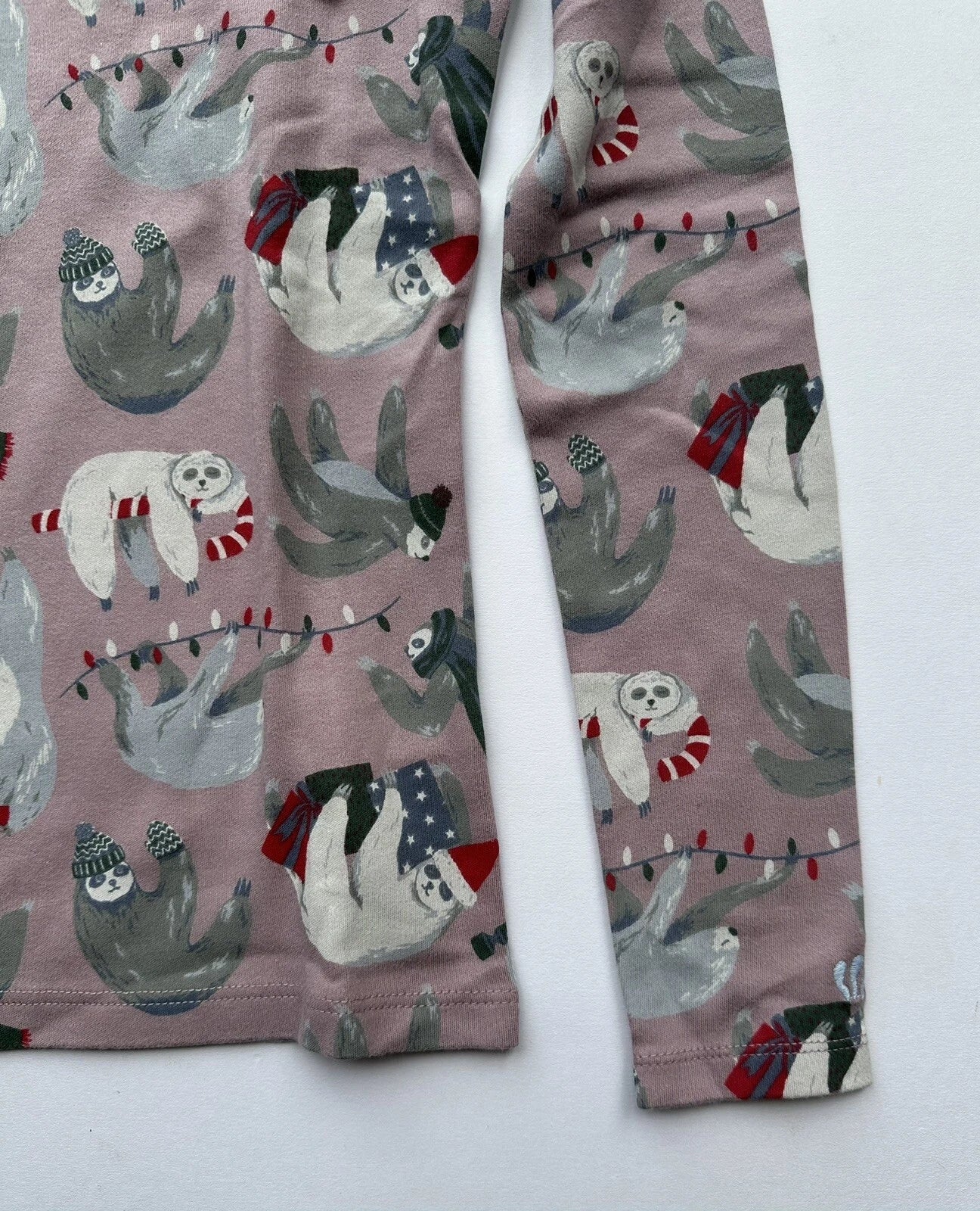 Fatface Girls Sammy Sloth Christmas Pyjamas In Various Sizes *BNWT*