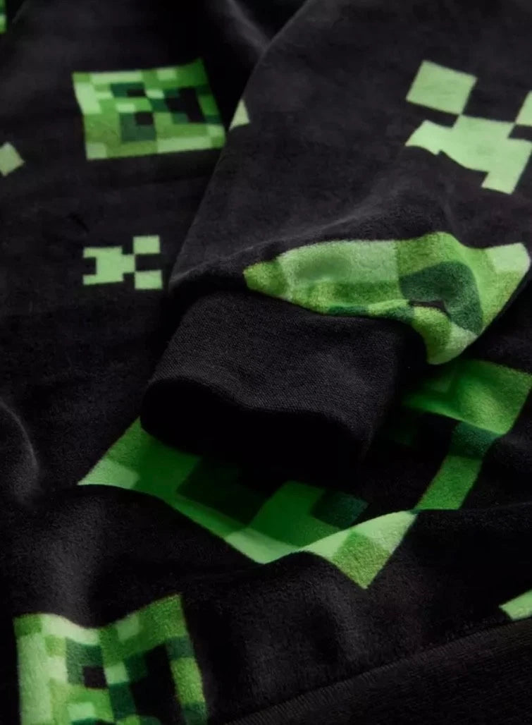 TU Black Fleece Minecraft Pyjamas New With Tags