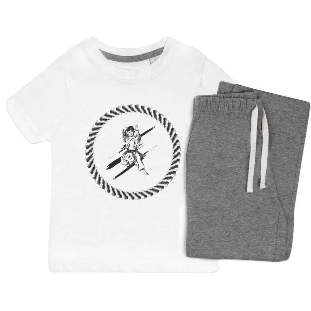 'Master of the Rope Circle' Kids Nightwear / Pyjama Set (KP049963)