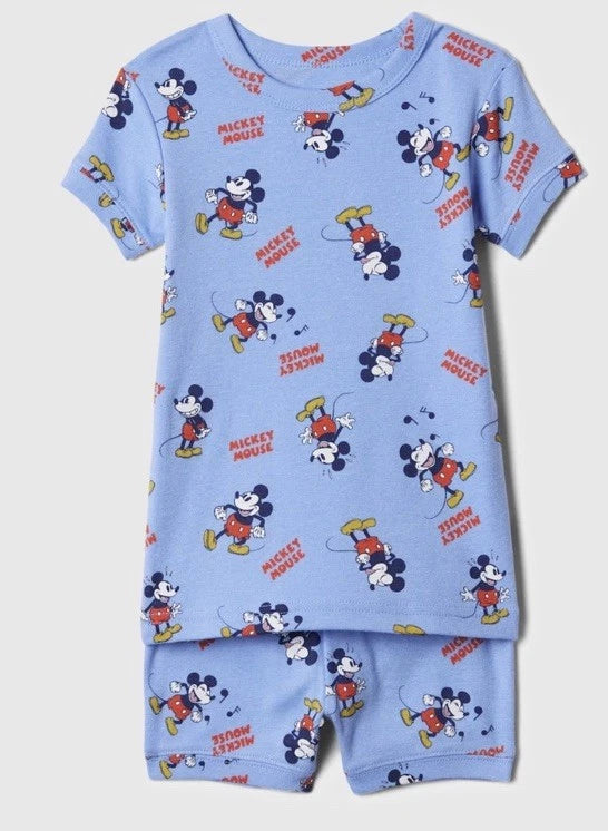 NWT Baby Gap Boys Short Pajamas Disney Mickey Mouse  u pick size