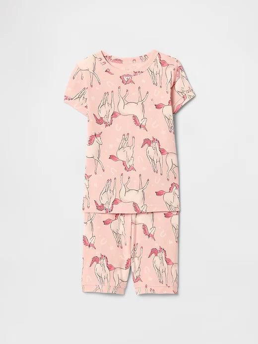 NWT Baby Gap Toddler Girls Short Pajamas unicorns  u pick size