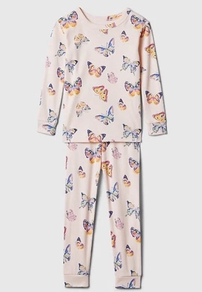 NWT Baby Gap Toddler Girls Pajamas butterfly organic  u pick size