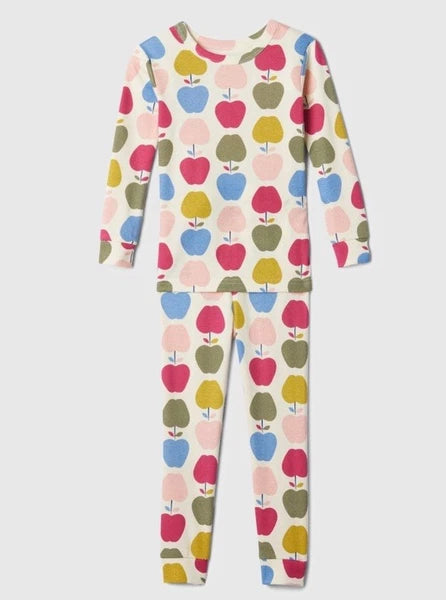 NWT Baby Gap Toddler Girls Pajamas Apples Fall   organic  u pick size