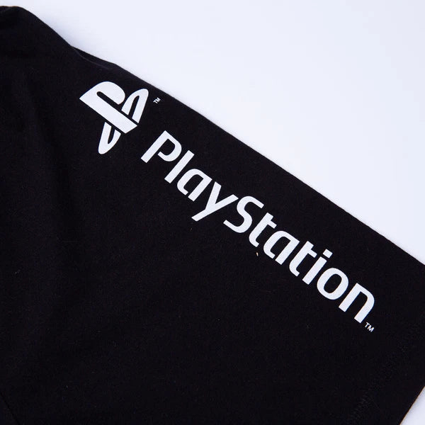PlayStation Boys Pyjama Set Short Sleeve Summer Gaming PJs For Boys Girls Teens