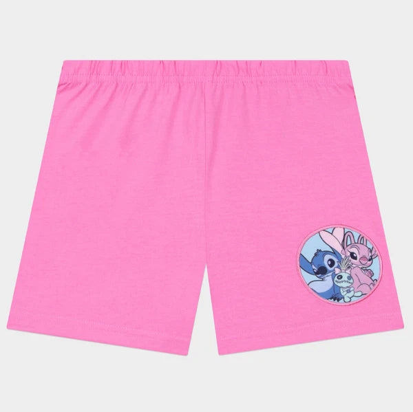 Disney Lilo And Stitch Pyjamas | Girls Stitch And Angel PJs | Lazy Days Pyjamas
