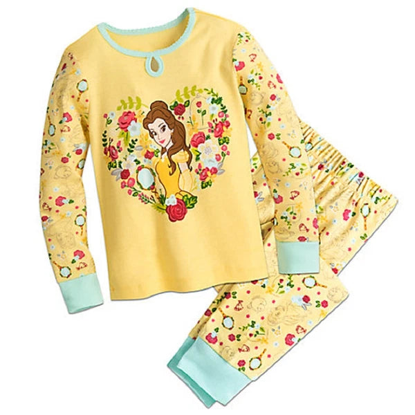 Disney Store Belle PJ Pals Sleep Set Pajamas Princess New 2017 2018