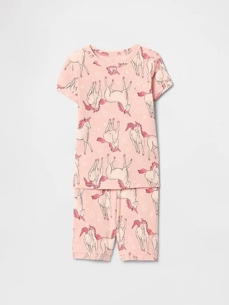 NWT Baby Gap Toddler Girls Short Pajamas unicorns  u pick size