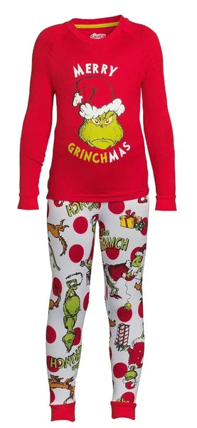 NWOT- Kid’s Unisex Grinch Pajama Set, Size 6
