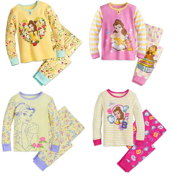 Disney Store Belle PJ Pals Sleep Set Pajamas Princess New 2017 2018