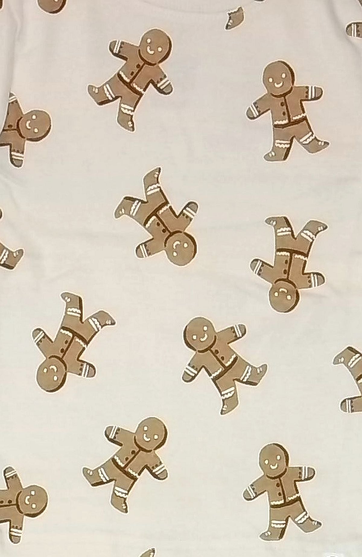 Carter's Toddler Kids Gingerbread Man Christmas Holiday Print Pajama Set