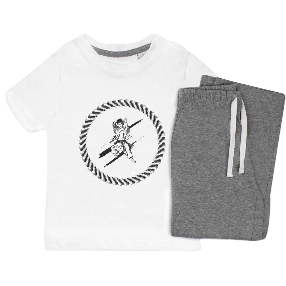 'Master of the Rope Circle' Kids Nightwear / Pyjama Set (KP049963)