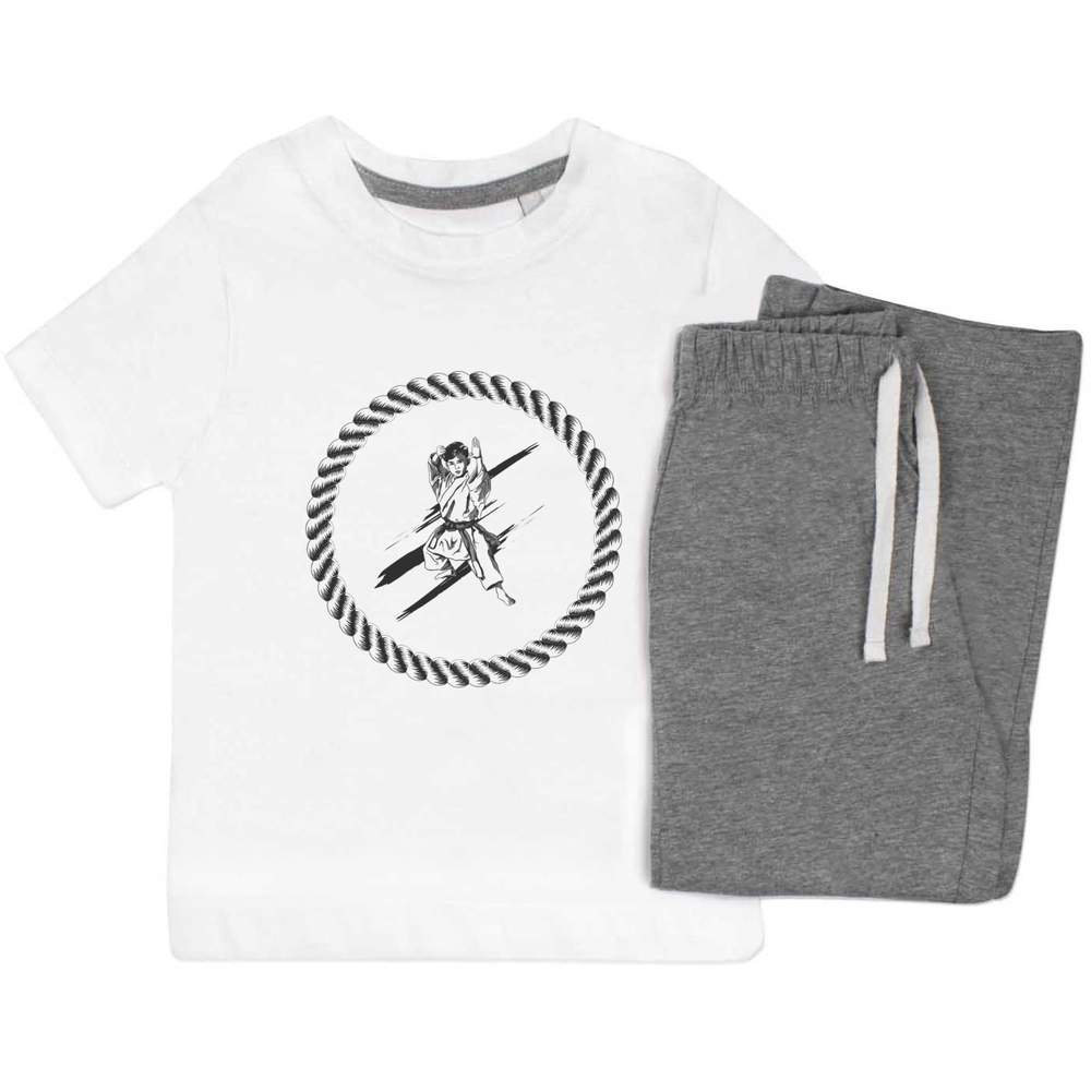 'Master of the Rope Circle' Kids Nightwear / Pyjama Set (KP049963)