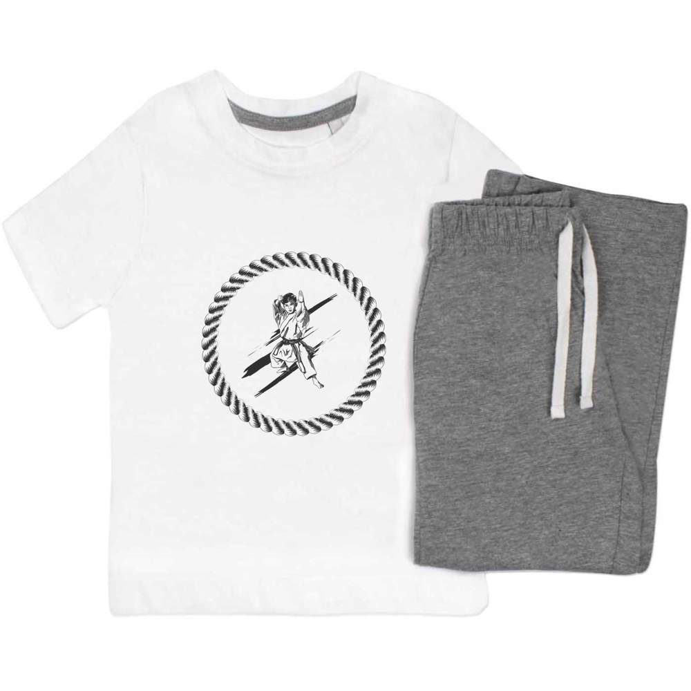 'Master of the Rope Circle' Kids Nightwear / Pyjama Set (KP049963)