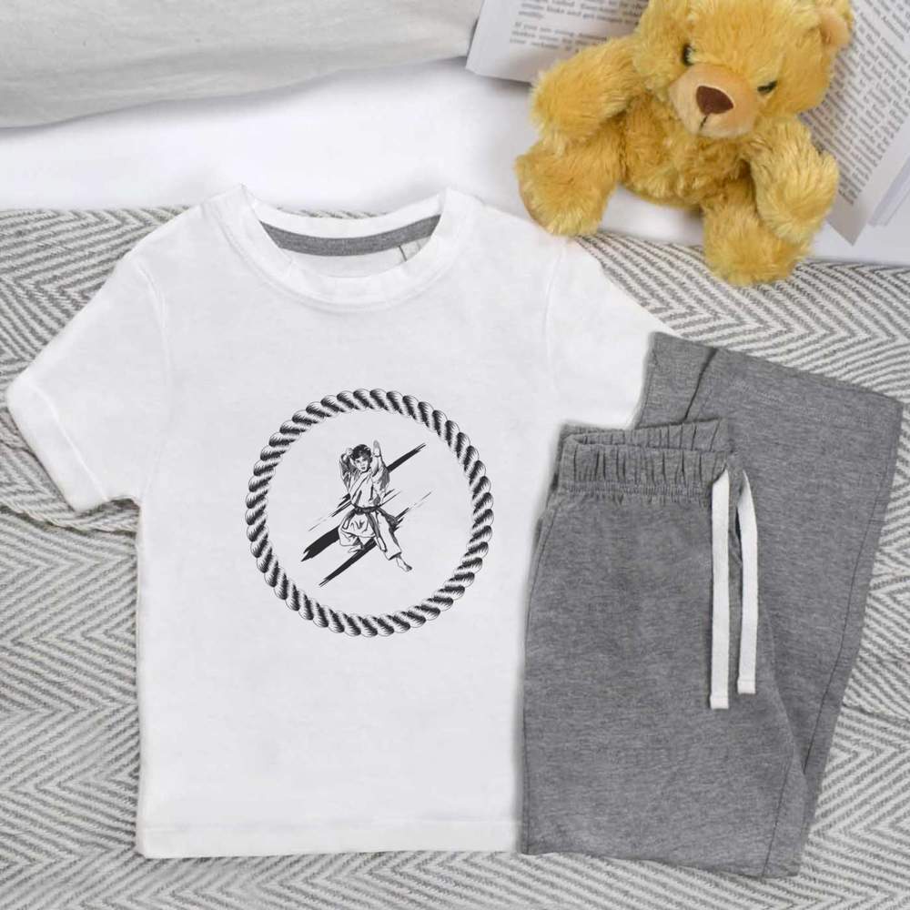 'Master of the Rope Circle' Kids Nightwear / Pyjama Set (KP049963)
