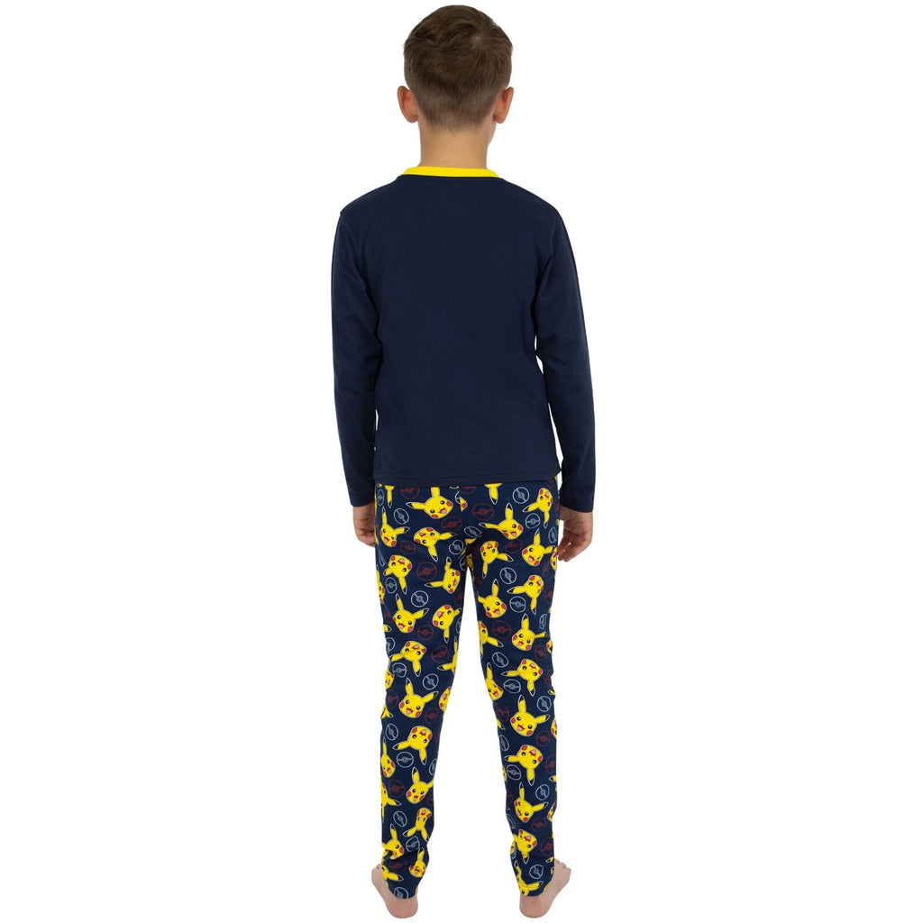 Pokemon Pyjamas | Pikachu Boys Pyjama Set | Boys Pokemon PJs