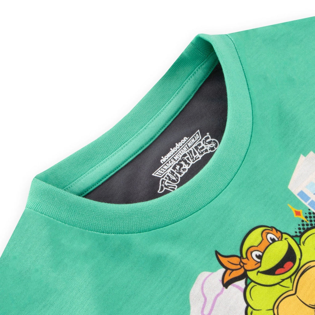 Teenage Mutant Ninja Turtles Pyjamas | Boys TMNT PJs | Short Pyjama Set For Boys