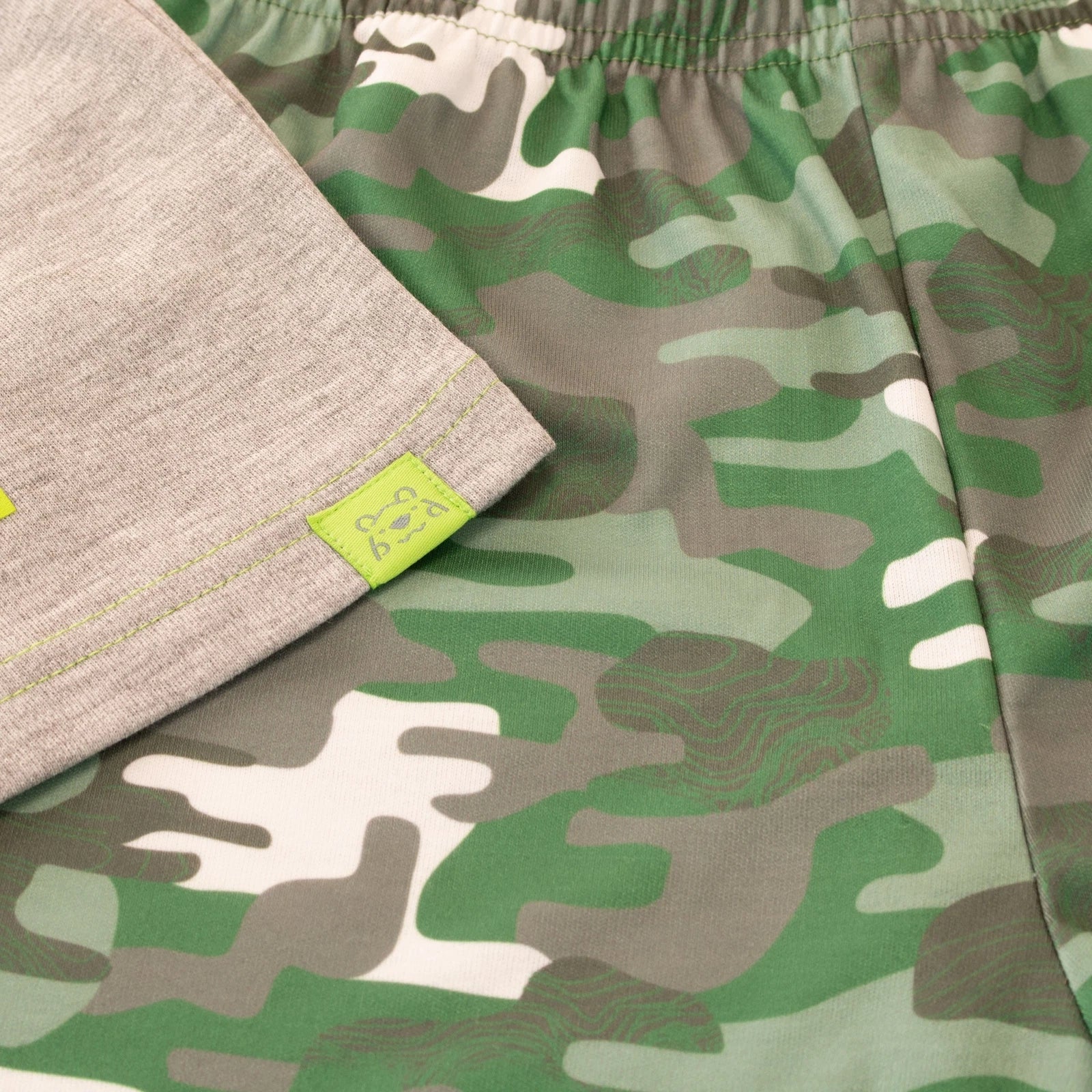 Gaming Pyjamas Kids Boys 6 7 8 9 10 11 12 Years PJ Set Camouflage Grey Green