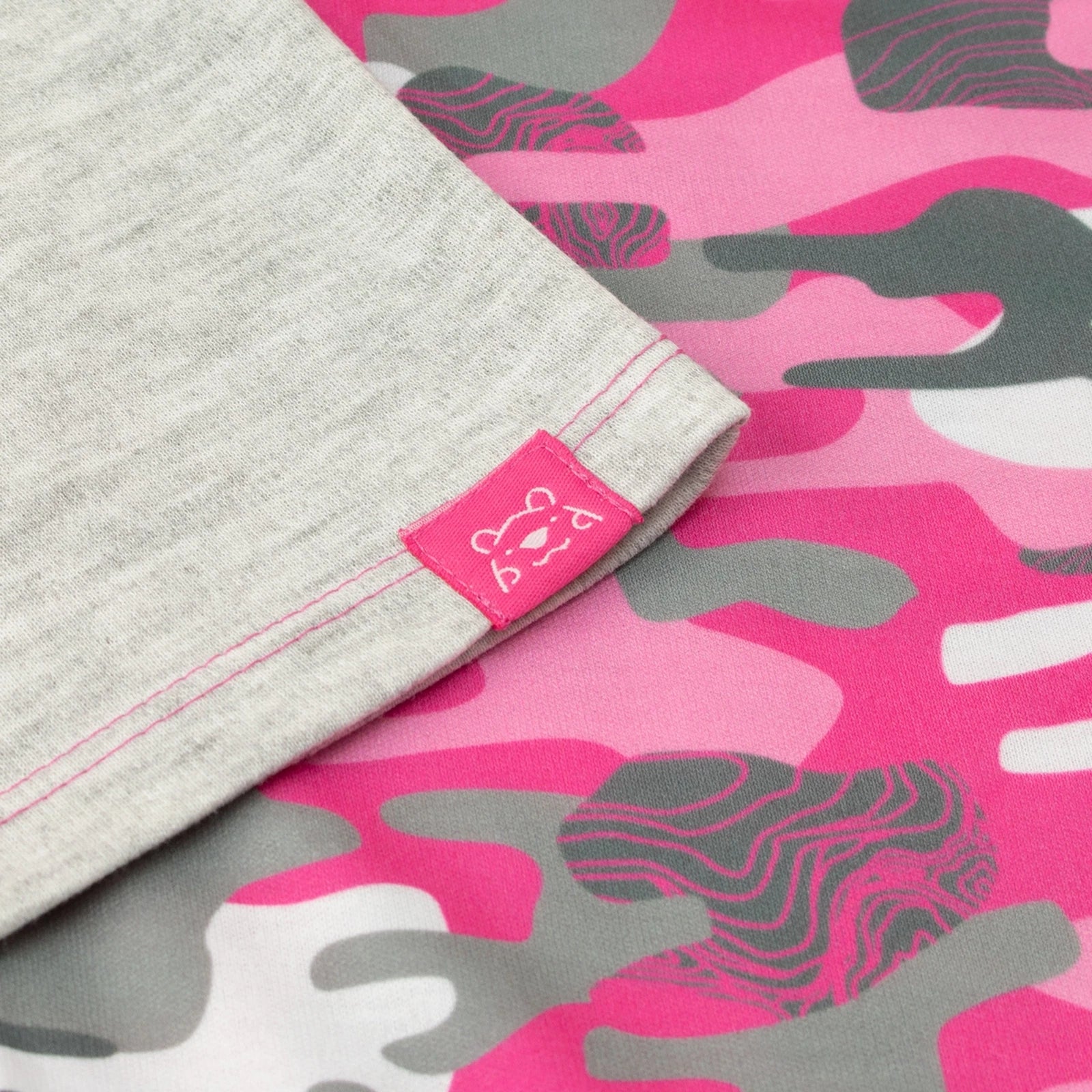 Gaming Pyjamas Kids Girls  6 7 8 9 10 11 12 13 Years PJs Camouflage Pink Grey