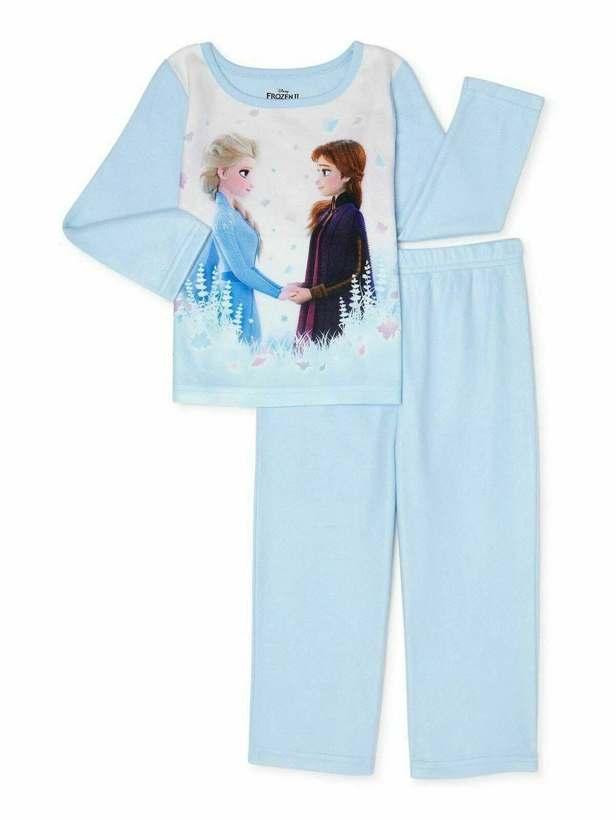 Disney Princess Frozen Pajamas 5T Toddlers Girls New 2 Piece Flannel Sleepwear