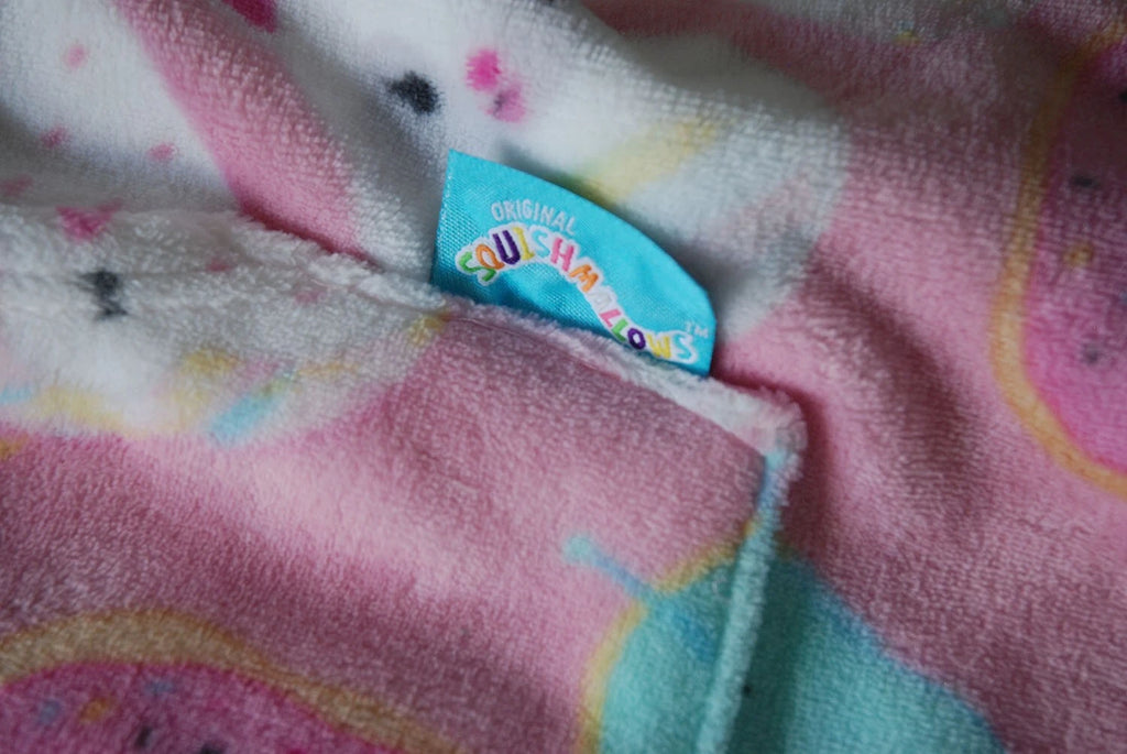 Squishmallows Kids Pyjamas & Snuggle Fleece Hoodie Set 3 Pieces Girls