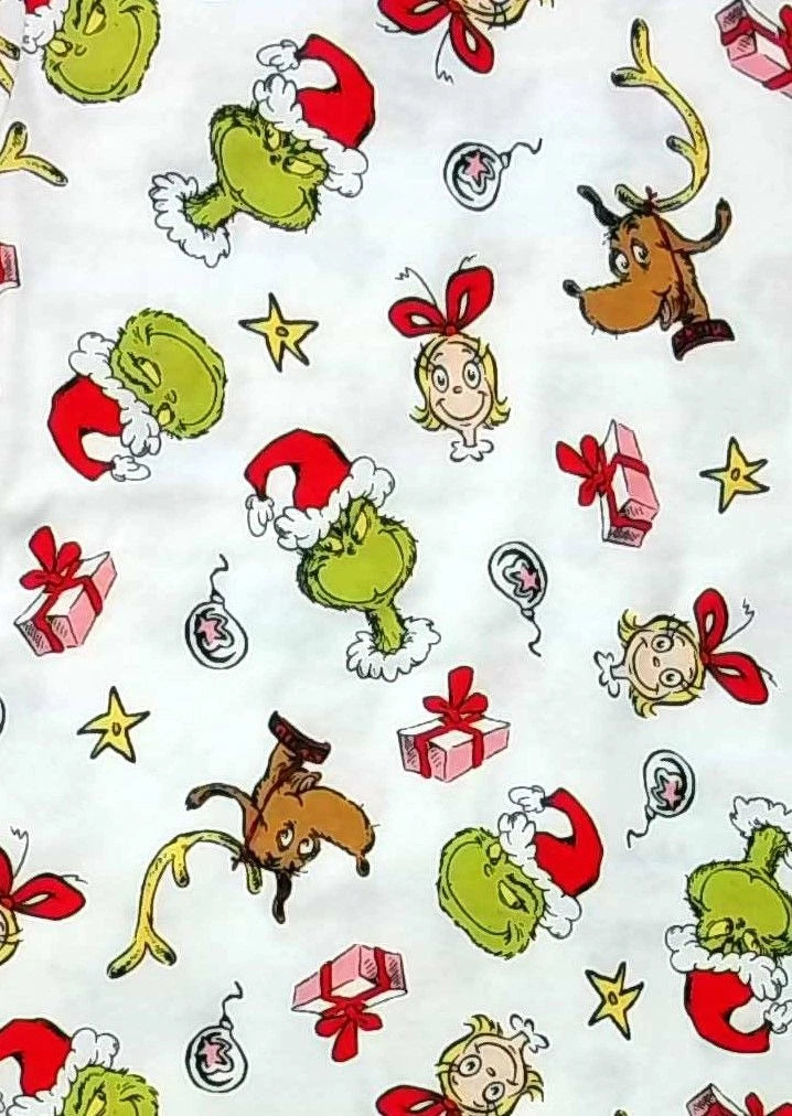 Carter's The Grinch, Max and Cindy Lou Who Toddler Kids Cotton Pajama Set