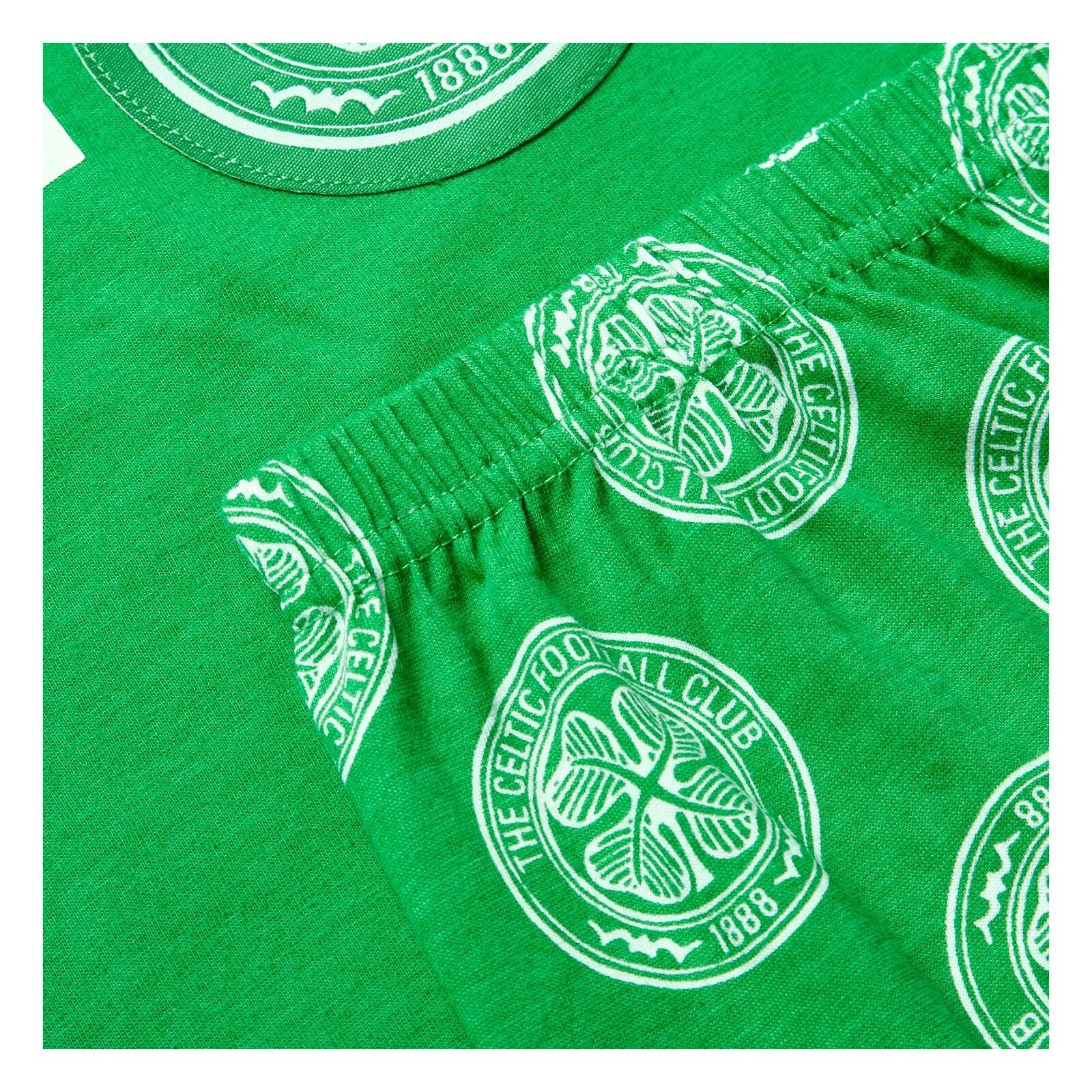 Celtic F.C Boys Pyjamas Short Pjs Set Official Club Merchandise