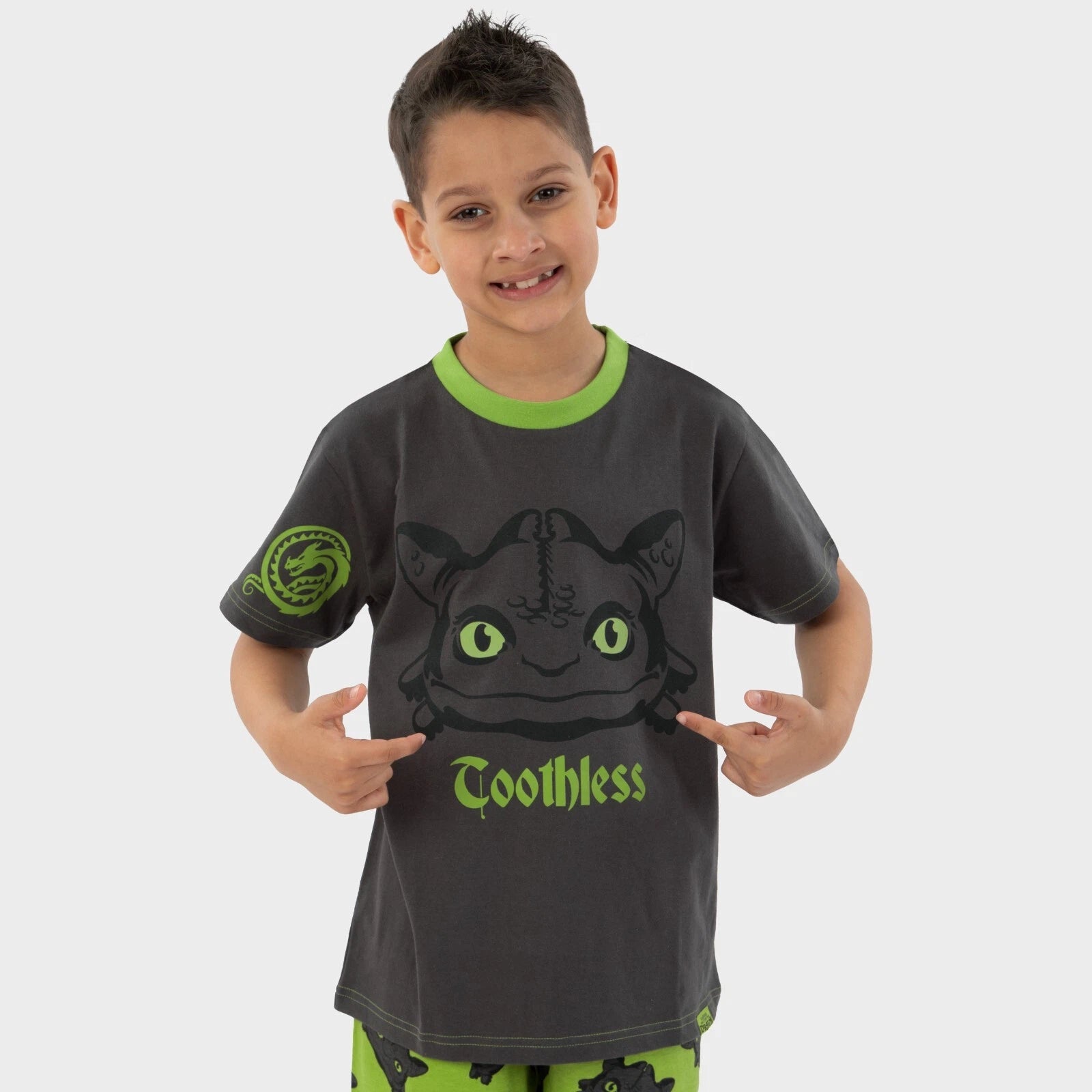 How To Train Your Dragon Pyjamas | Boys Short Pyjamas | Toothless Pjs For Boys