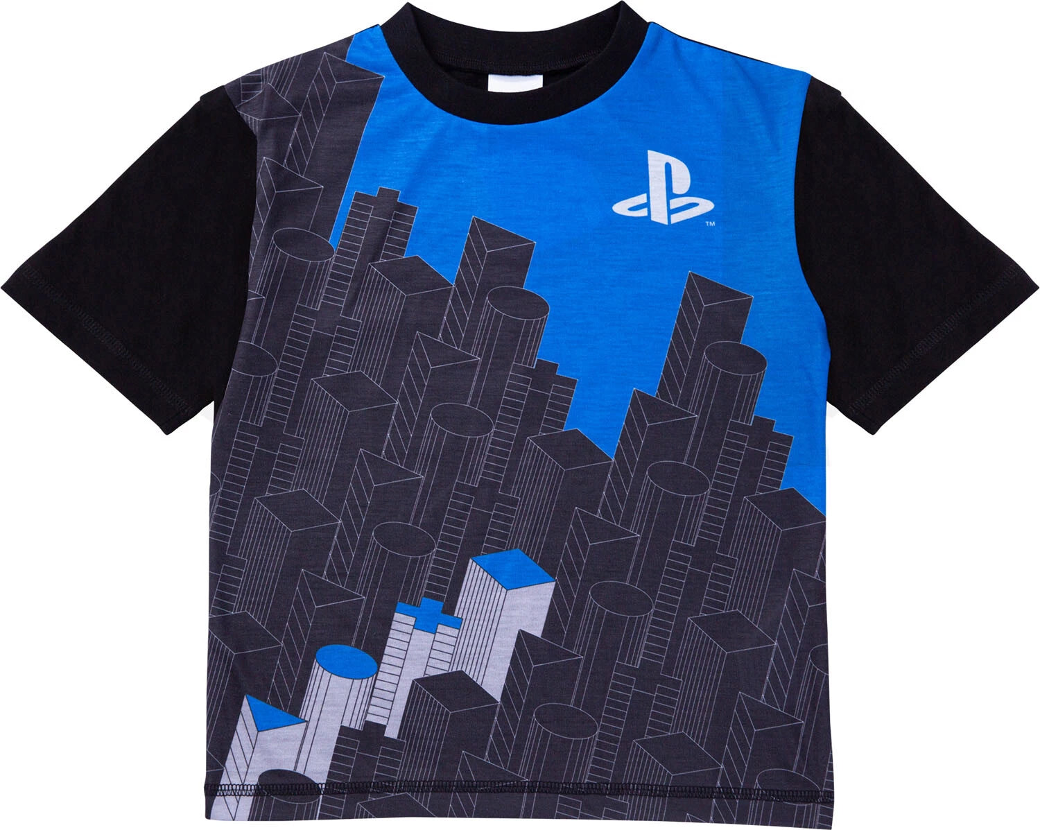 PlayStation Boys Pyjama Set Short Sleeve Summer Gaming PJs For Boys Girls Teens