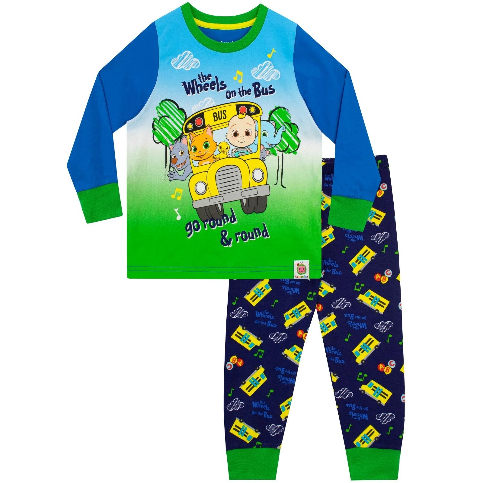 Cocomelon Pyjamas 6-24 Months 2-5 Years Pyjama Set PJs Long Pyjamas Long PJs